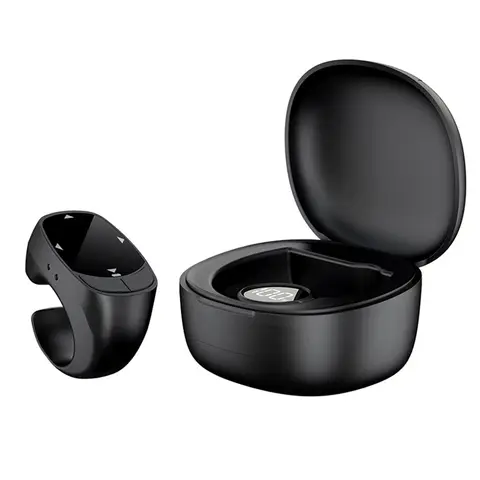 JX-12 프로 전자책 페이지 넘김기 터치스크린 블루투스 무선 링 리모컨 클릭커 비디오 사진 촬영 기능
