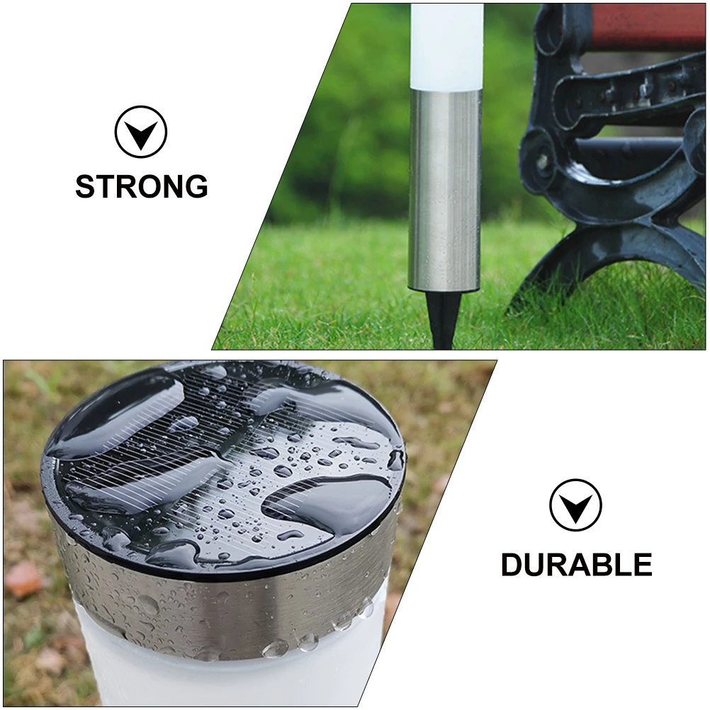 

1pc Solar Led Lawn Light Waterproof Outdoor Garden Light Rechargeable Energy Saving Solar Lamp For Yard Courtyard Landscape