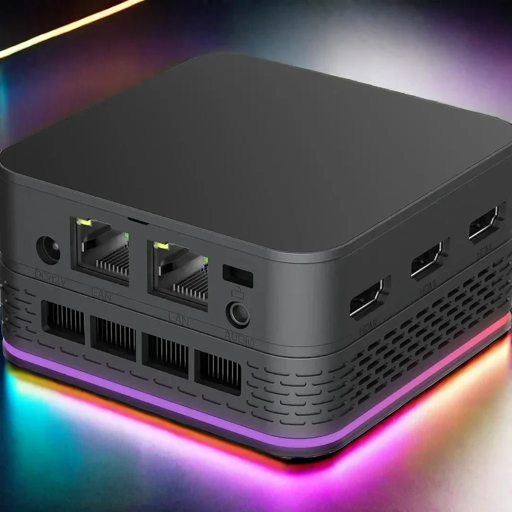 Mini PC 8G + 256GB SSD N100, Gen12 Win Do Ws 11, Wifi 5 H Dm I, cuatro núcleos, BT4.2, Resolución 4k, 4GB, ECC