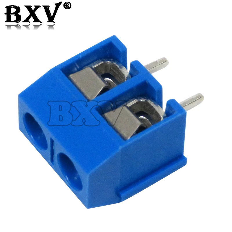 10PCS/LOT KF7.62 KF103 KF126 KF128 KF129 KF300 KF301 KF350 Connector PCB Screw Terminal Block Connector 2Pin 3Pin Green Blue