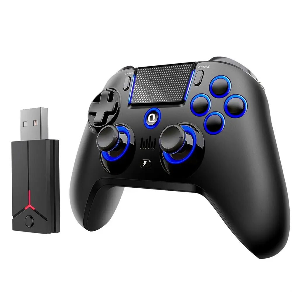 

Wireless Controller for PS5, PS4, PS3, PS2, Steam Deck, PC, Windows, iOS, Android, TV Box - Gamepad with Touchpad, 6-Axis Gyro,