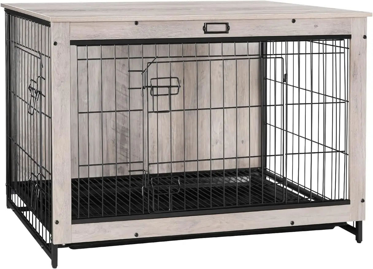 Dog Crate Furniture, Large Dog Kennel, 38