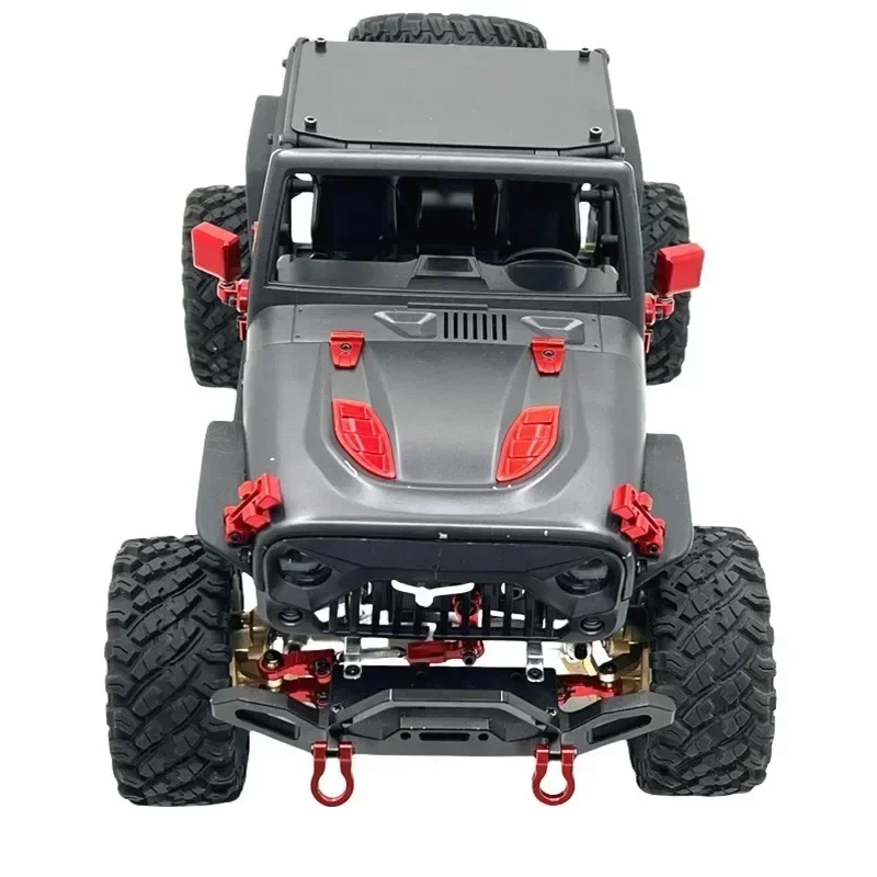 Exclusief voor MJX 1/12 H12Y/H12Y+ RC auto's 41g metalen autocarrosseriedecoratieonderdelen gemaakt van 6061 aluminium voor upgraden en wijzigen