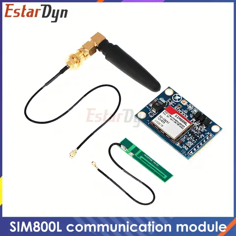 SIM800L V2.0 5V Wireless GSM GPRS MODULE Quad-Band W/ Antenna Cable Cap