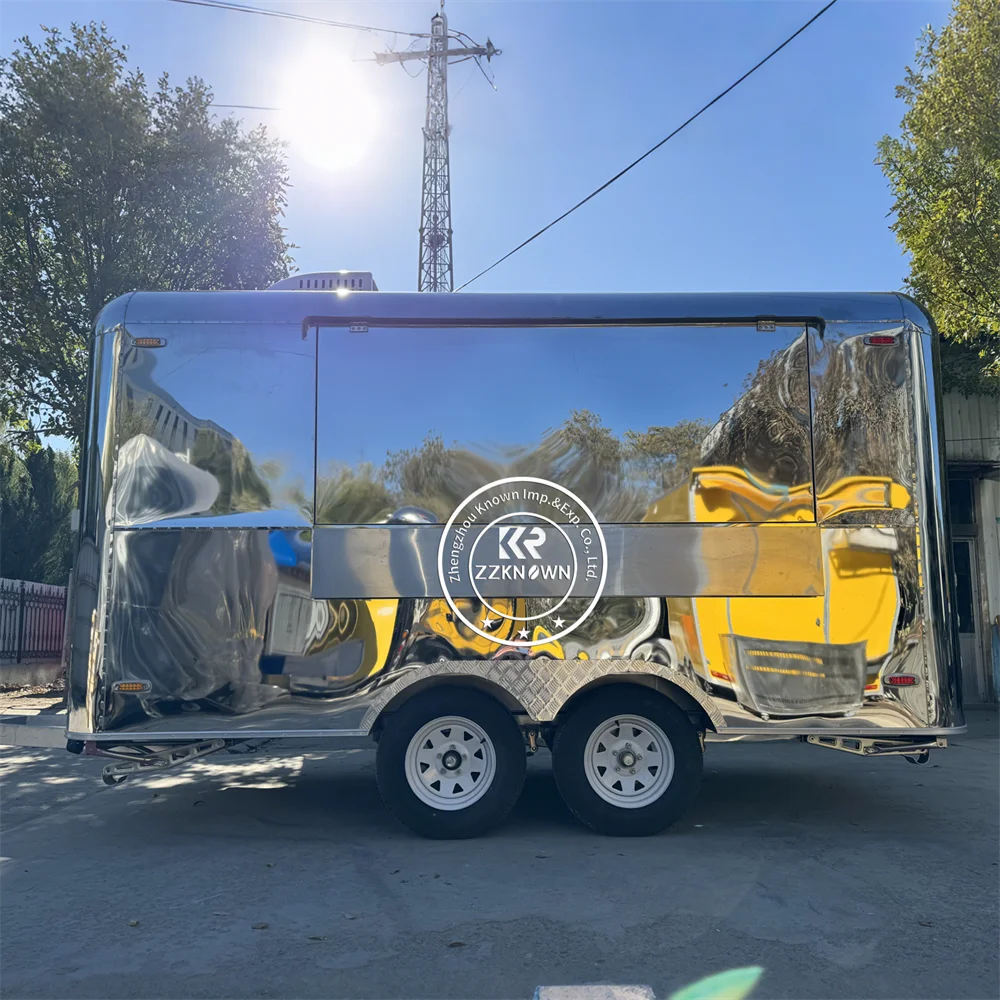 Street Stainless Steel Mobile - огляд і ціна Mobile Coffee Van Equipment