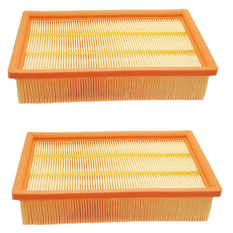 2PCS Air Cleaner Filter Elements Vacuum Cleaner Filter Elements Replacements Kits For Karcher NT652 NT722 NT65 NT75