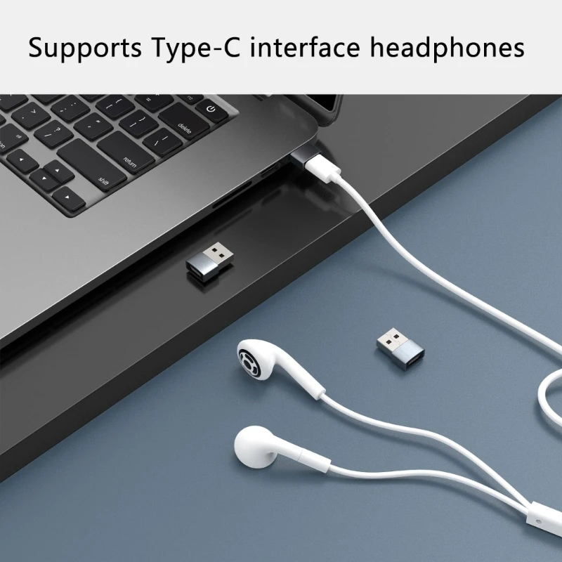 Adaptor USB Ke Tipe C Untuk Transfer File Cepat dan Catu Daya untuk PC, Laptop,