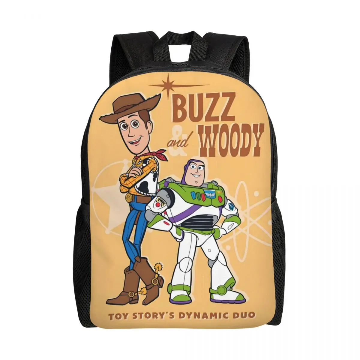 

Personalized Toy Story Print Backpacks Women Men Fashion Bookbag for School College Woody Buzz Lightyear Bags