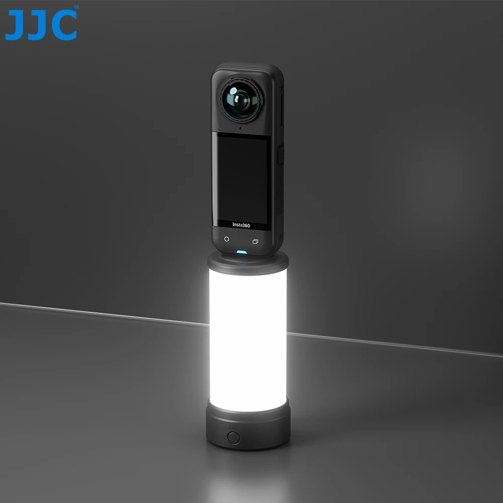 �y�Z�[�����zJJC 360 ° Insta360 X5 X4 X3 X4 Air�AGoPro Max 2�ADJI Osmo 360�A�Z���t�B�[�AVlog�A�r�f�I�A�A�E�g�h�A�T�C�N�����O�p�p�m���}�t�B�����C�gLED���C�g