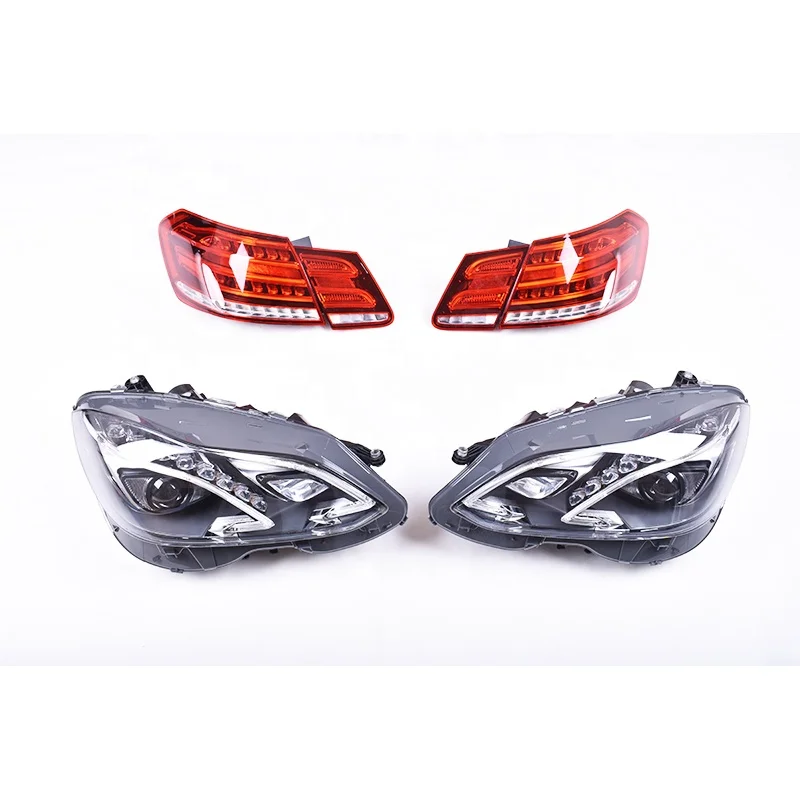 Car Accessories E-class W212 E63 Headlights and Tail Lights Auto Parts Car Lamps Body Kits