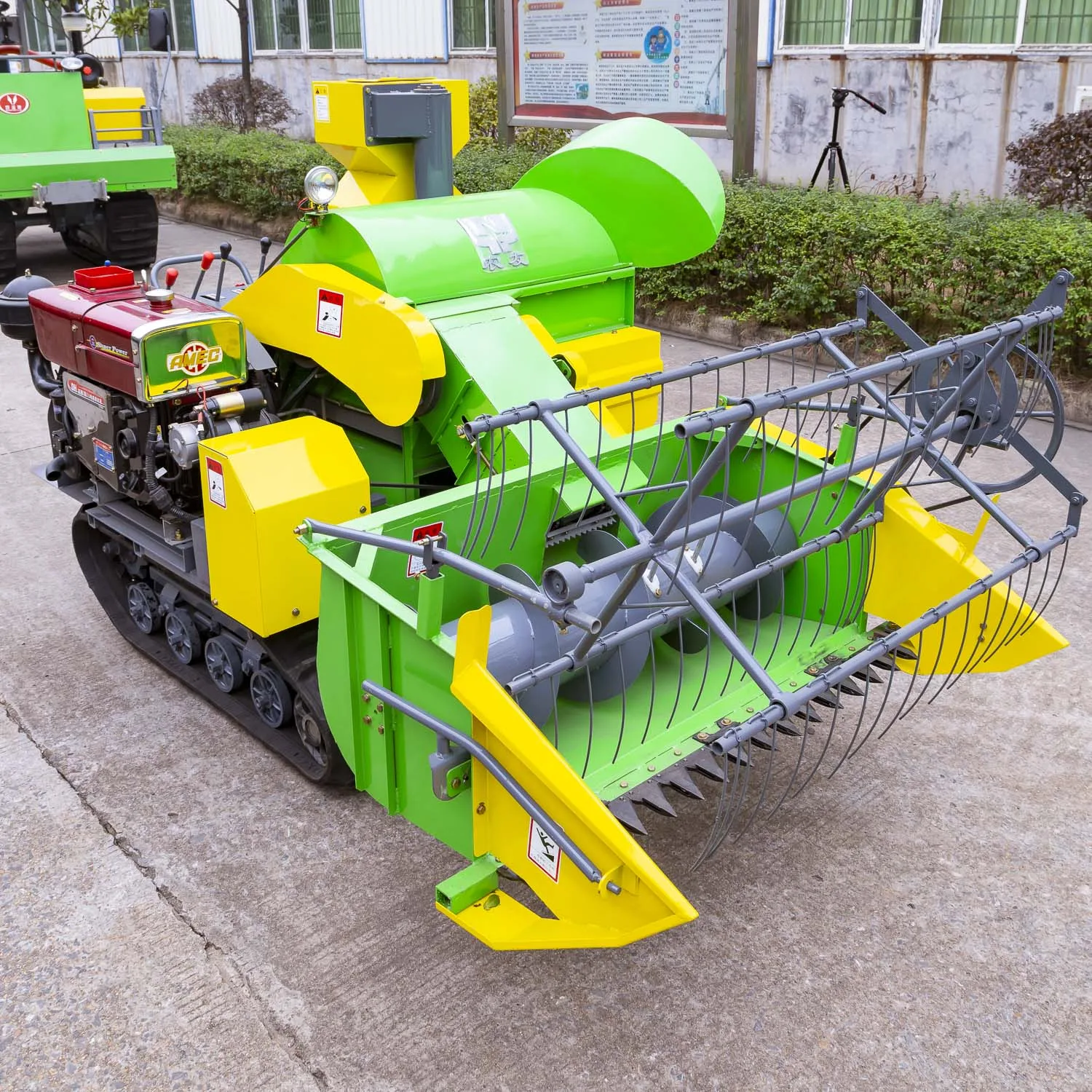 

Mini Combine Harvester Rice Wheat Harvester Paddy Harvester