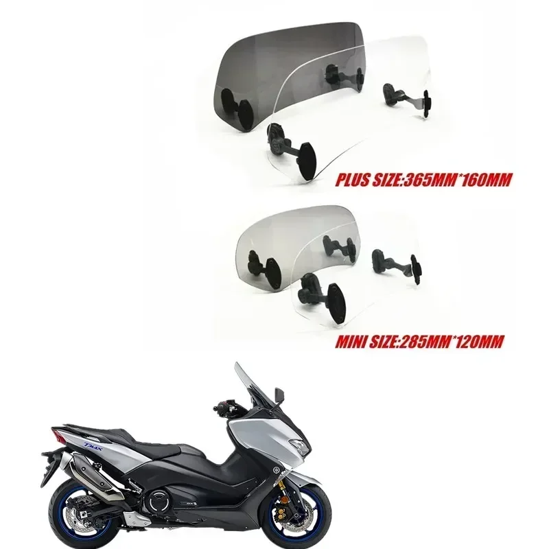 

FOR YAMAHA TMAX530 SX DX TMAX500 MT-09 FJ-09 TRACER XT1200Z Risen Adjustable Windscreen Windshield Spoiler Air Deflector