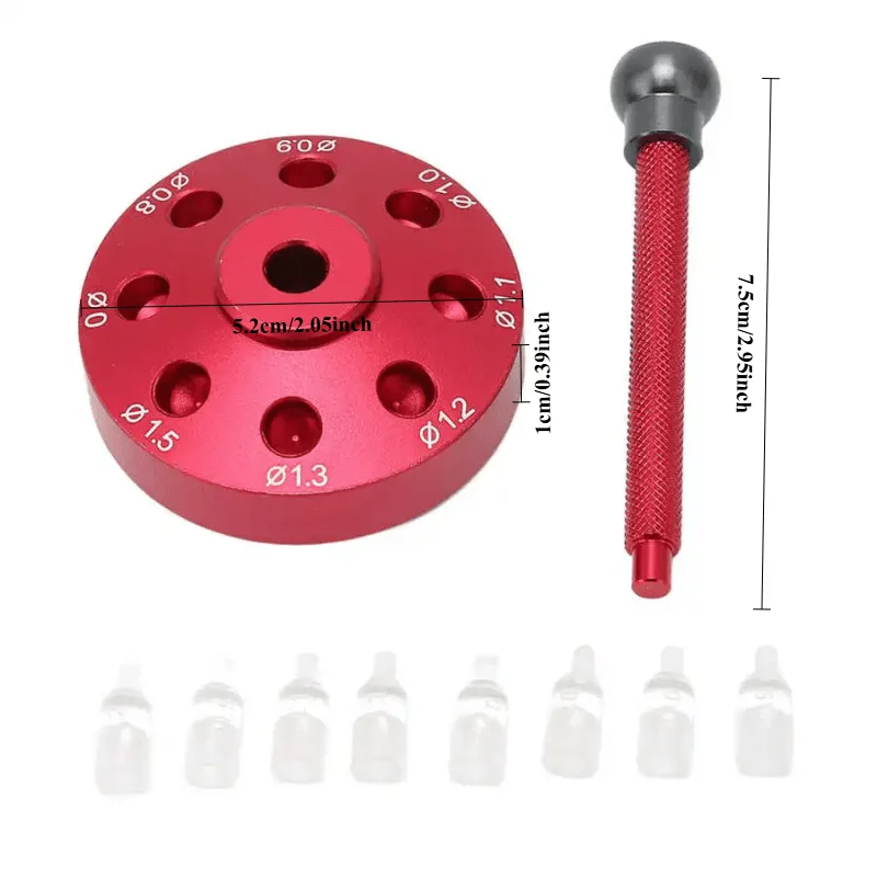 1Set Watch Hands Fitting Professional Watch Hand Presser with Handle for Watch Repair Shop for Watchmaker