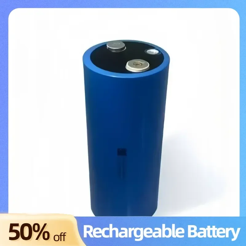 60145 Cylindrical Lithium Iron Phosphate Battery 50Ah 3.2V for Projector Solar Energy Electric Vehicle Rechargeable Battery