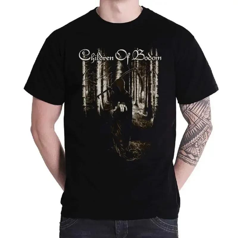 Children Of Bodom T Shirt Death Wants You Band Logo Official Mens Black