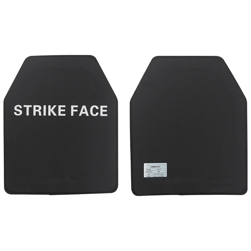 Ballistic Plate UHMWPE Body Armor Vest Bulletproof Plates Lightweight Anti-Stab Bullet-Proof Shield Panel NIJ IIIA Stand Alone