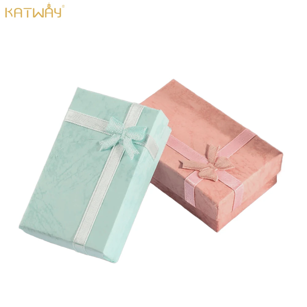 

KATWAY 10pcs Jewelry Boxes Set 5x8cm Dainty Gift Packaging Earrings Necklaces Portable Carrying Cases Festive Occasions HH-AA151