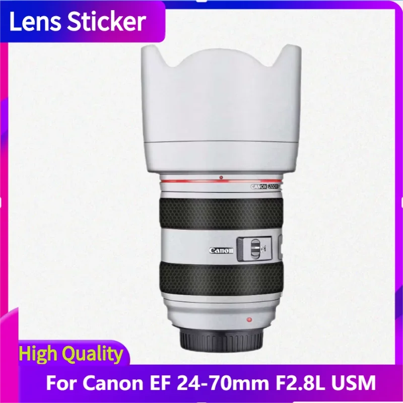 

Для Canon EF 24-70mm F2.8L USM Наклейка на кожу Виниловая пленка Защитная пленка для объектива камеры EF 24-70 2.8L 2.8 F2.8 F/2.8 L USM