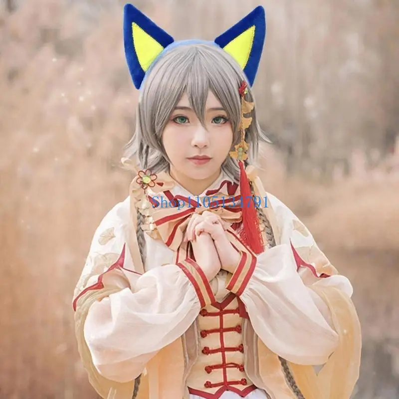 

98 км карнавалы повязка на голову с собачьими ушками плюшевые повязки для волос женщина мытье лица повязка для макияжа