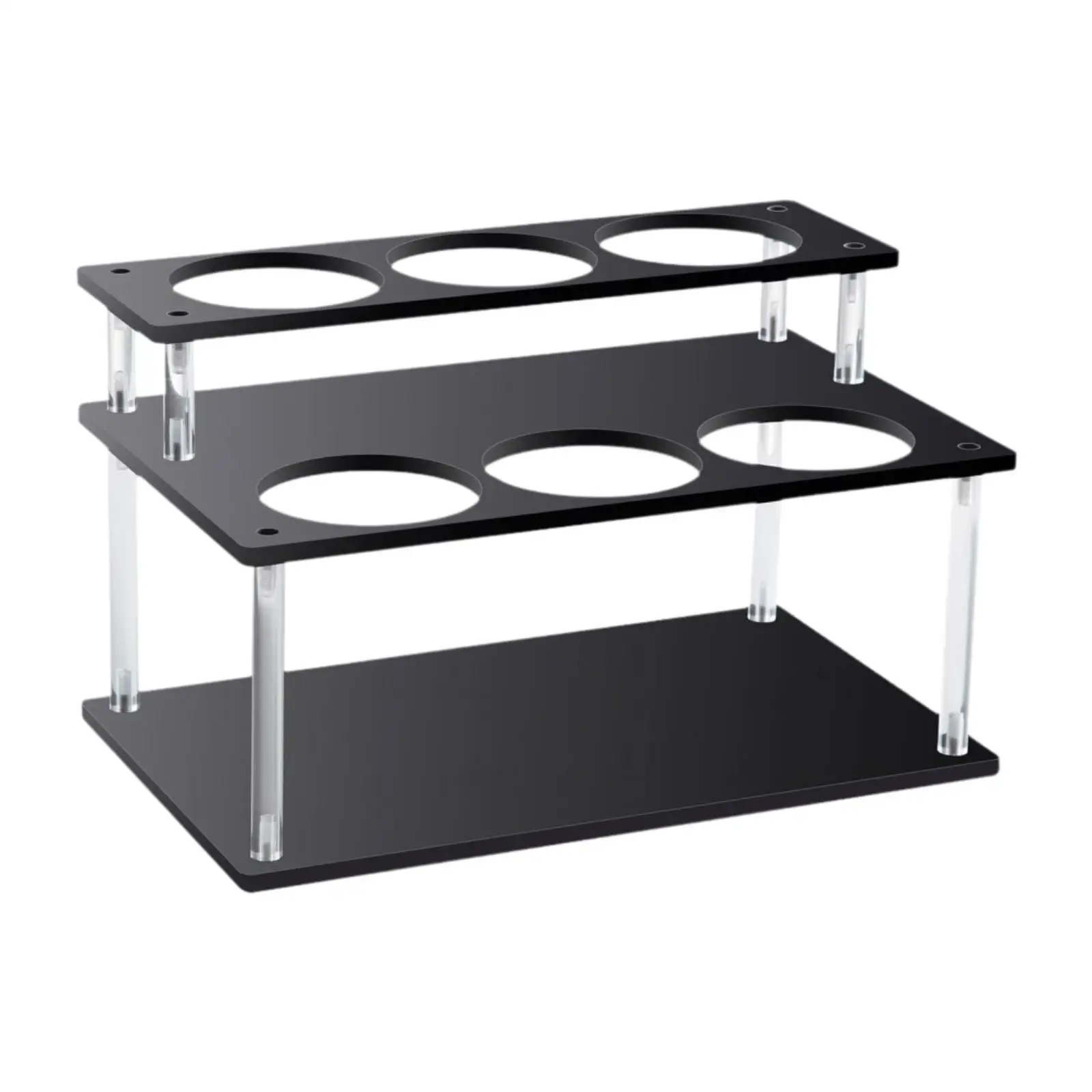 

Coffee Syrup Rack Versatile Coffee Station 2Tier Kitchen Cabinet Wine Display Stand Condiment Storage Rack Drink Bottle Holder