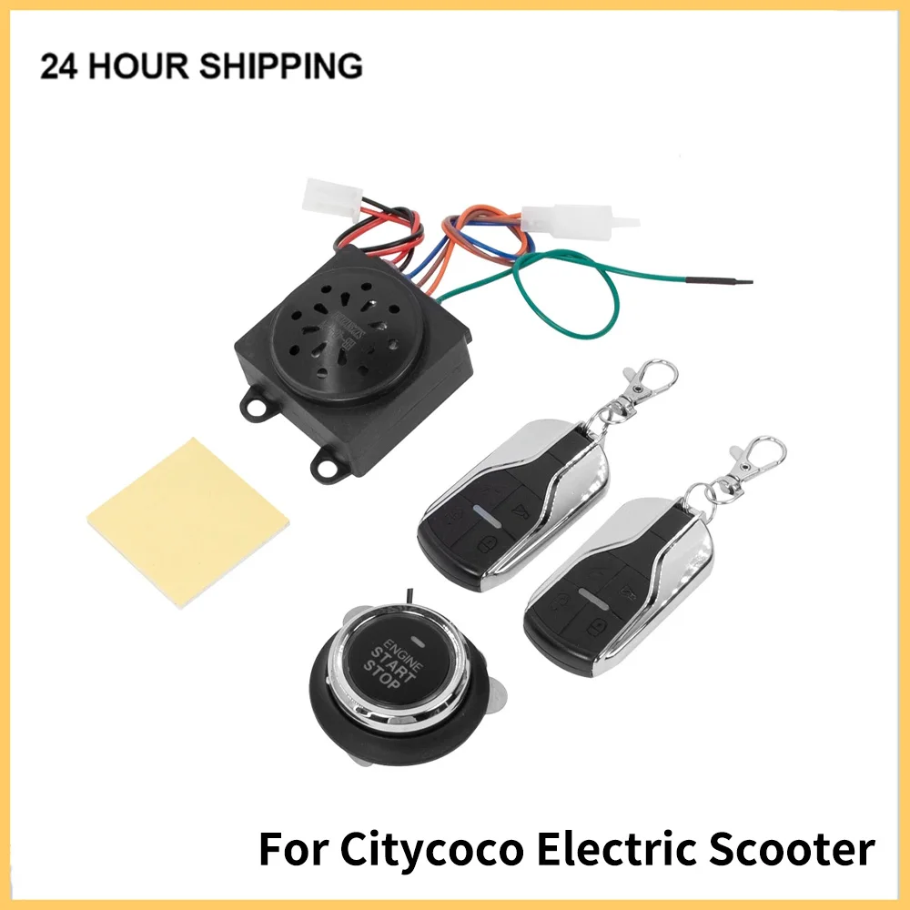 Electric Scooter 36V-72V One-key Start Anti-theft Device Remote Control Lock For Citycoco Modified Accessories Parts