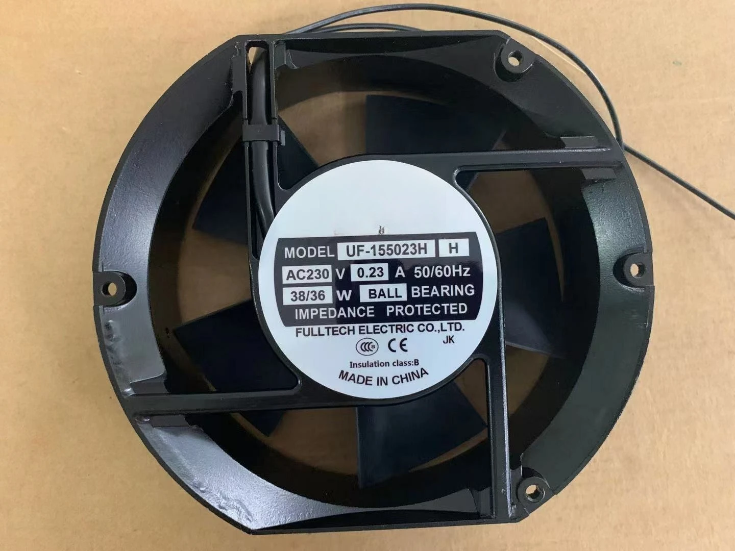 For 1Pc New Fan UF-155023 H 230V Fulltech-image