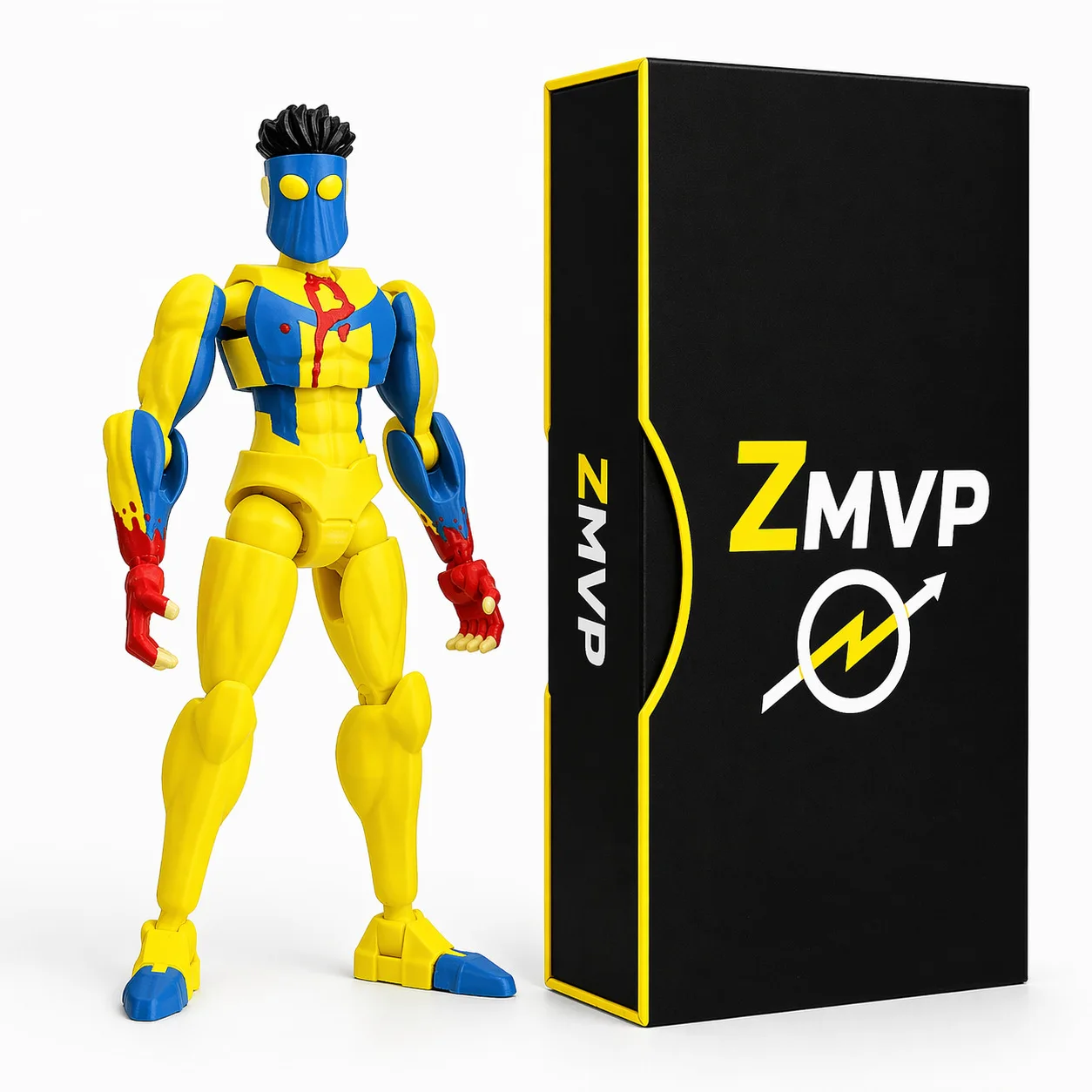 3D Printed Dummy 13 Invincible Boy Titan Model Multi-jointed Movable Action Figure Desktop Ornament Animation Model For Kids Fan
