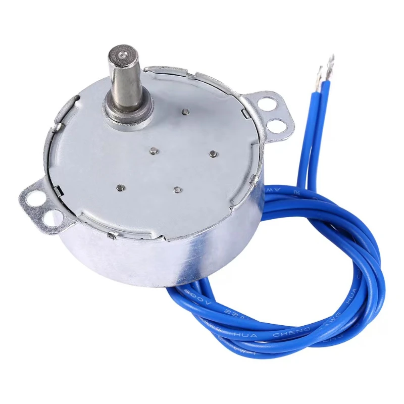 TYC-50 5-6 r/min Stable Synchronous Motor Pro AC 100-127V 50/60Hz Torque 6RPM/MIN CCW/CW 4W 2.5-3R/MIN Microwave Turntable