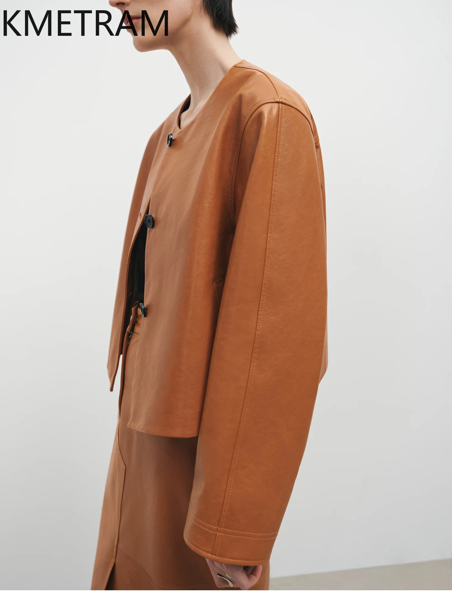 Natural Top Layer of Sheepskin Jacket Woman Short Genuine Leather Jackets Women New in Outerwears Fall Clothes 2025 дубленка