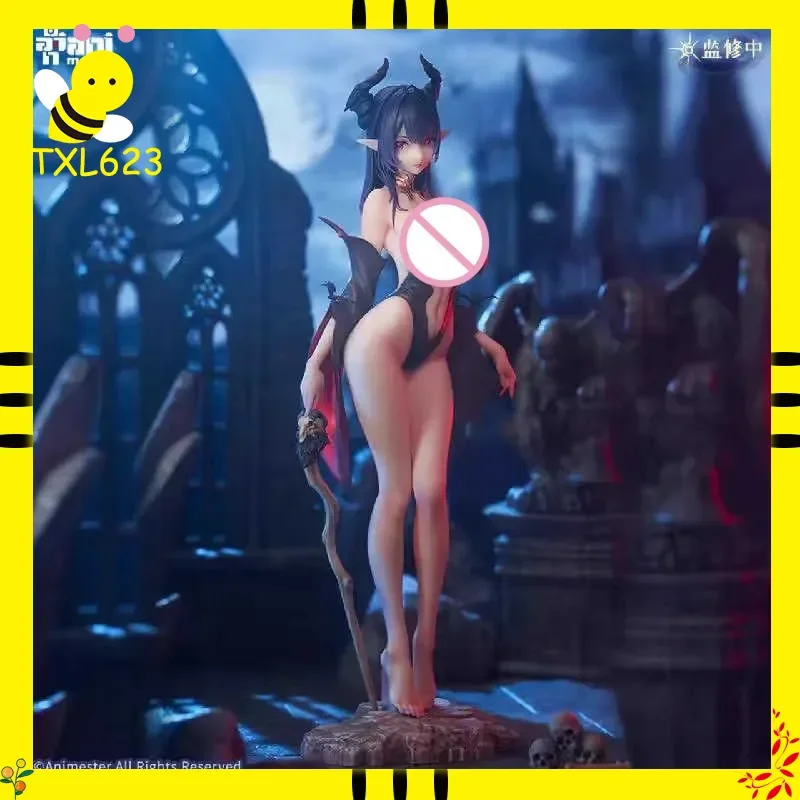 Animester Liliana Lust Witch Anime Figure Magnetic Switch Glow Follow Eyes Special Ver, 32cm 1/6 Scale PVC Statue New