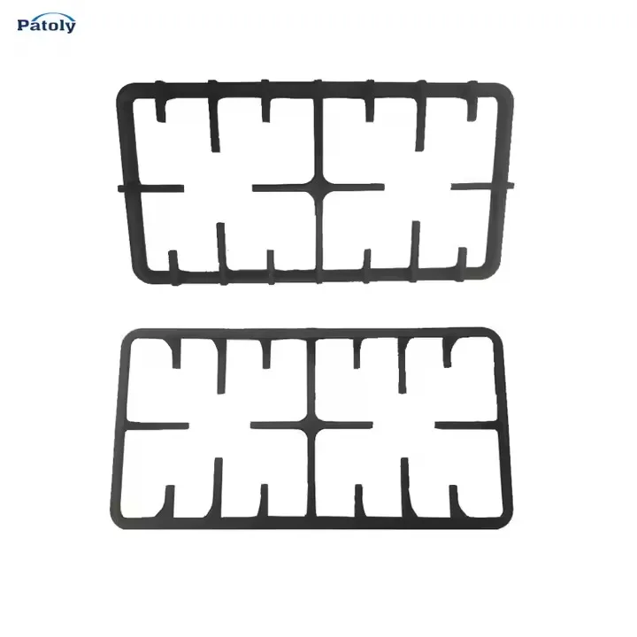 Fornello a gas in acciaio inossidabile a 4 fuochi: piano cottura da incasso/da piano di lavoro a doppio combustibile per hotel e cucine commerciali