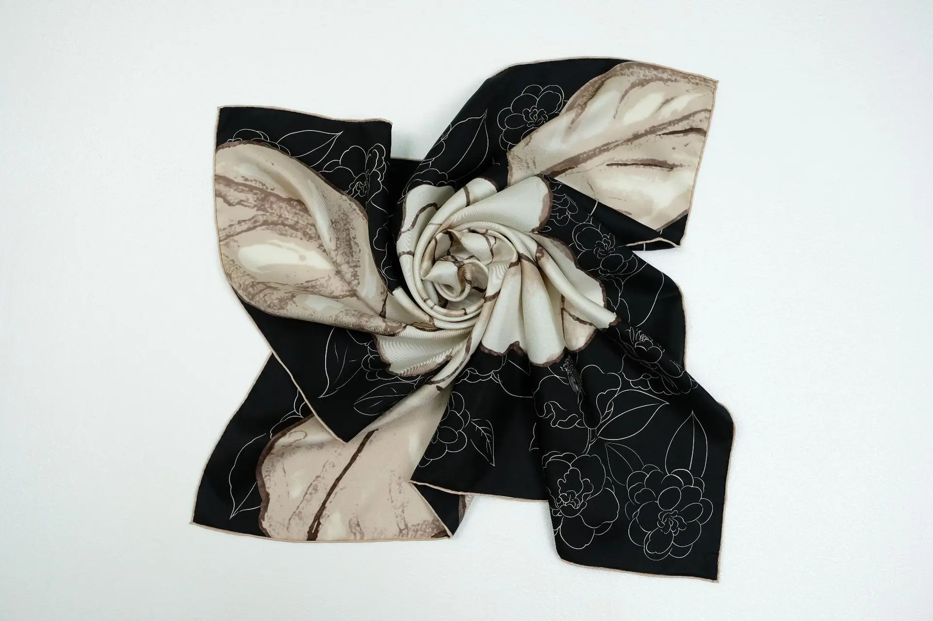 Lenços de seda para mulheres, lenço, xale, foulard para cabeça, bandana, Brand Design, moda de luxo, frete grátis, 90x90cm