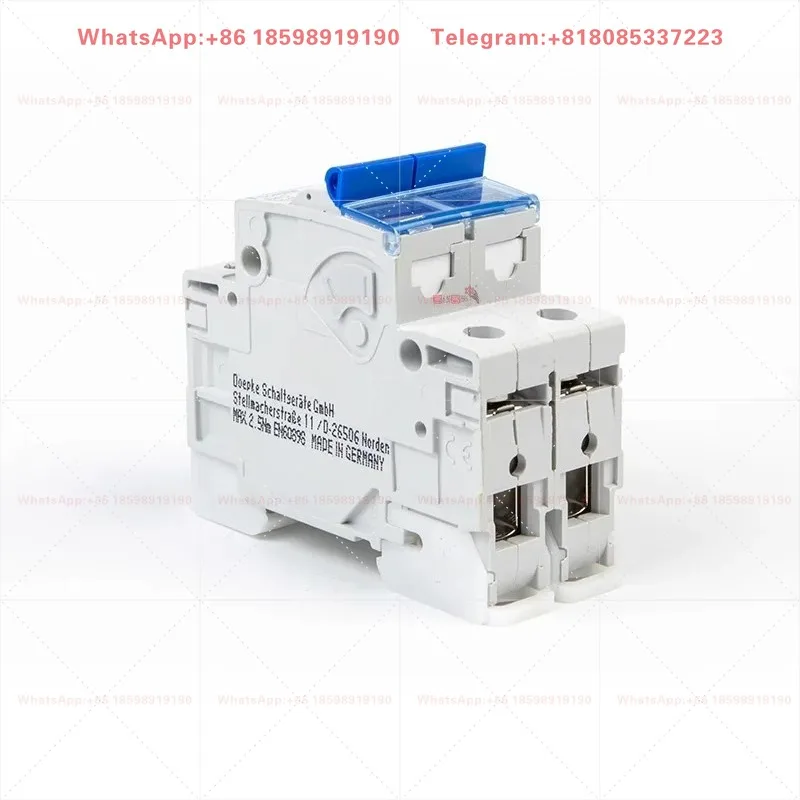 Frozen Platinum Air-open MCB Circuit Breaker 2P Switch for Industrial Electrical Distribution System Use