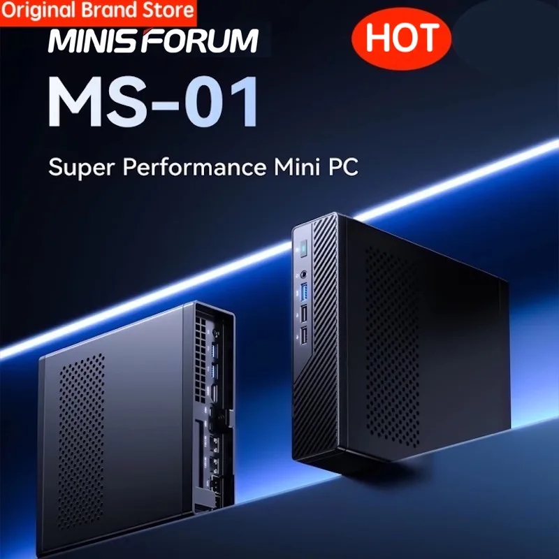 24Hrs Shipping! Minisforum MS-01 Mini PC Intel Core i5-12600H/i9