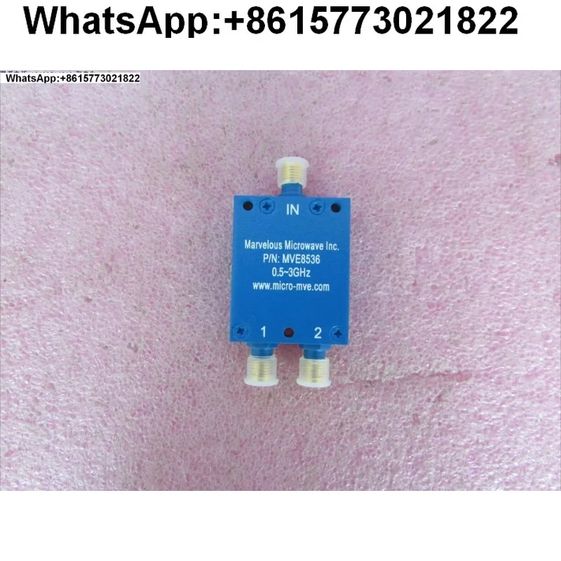 

Удивительный MVE8536 500-3000 МГц SMA, одна минуты, два радиочастотных микроволновых коаксиальных делителя мощности