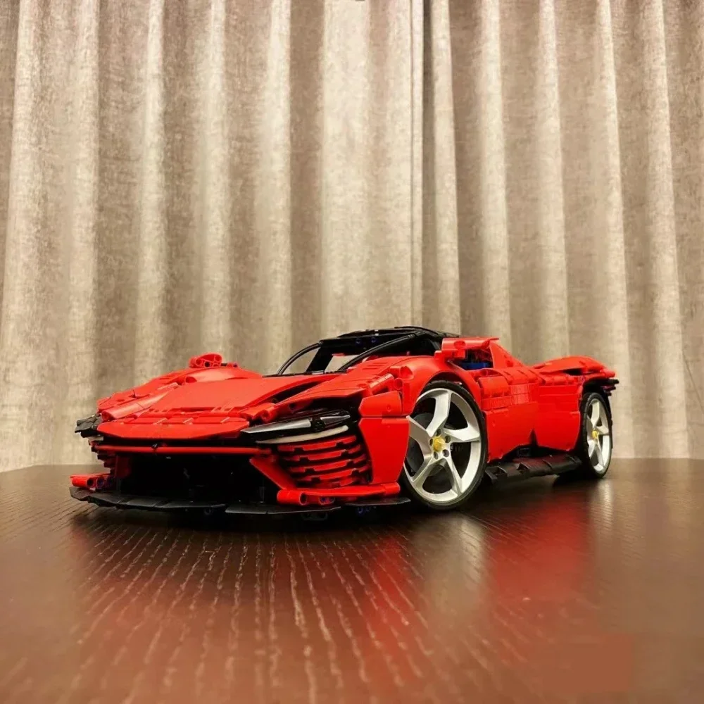 Technische Ferraried Daytona SP3 42143 Raceauto-modelbouwpakket Schaal 1:8 Geavanceerde verzamelset voor cadeau voor autoliefde