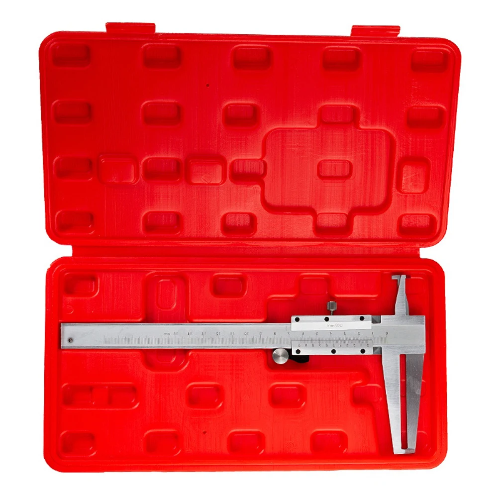 

Штангенциркуль с двойной канавкой, инструмент для внутреннего измерения из нержавеющей стали 9 300 мм с гладкой скользящей и прозрачной шкалой для прецизионных работ