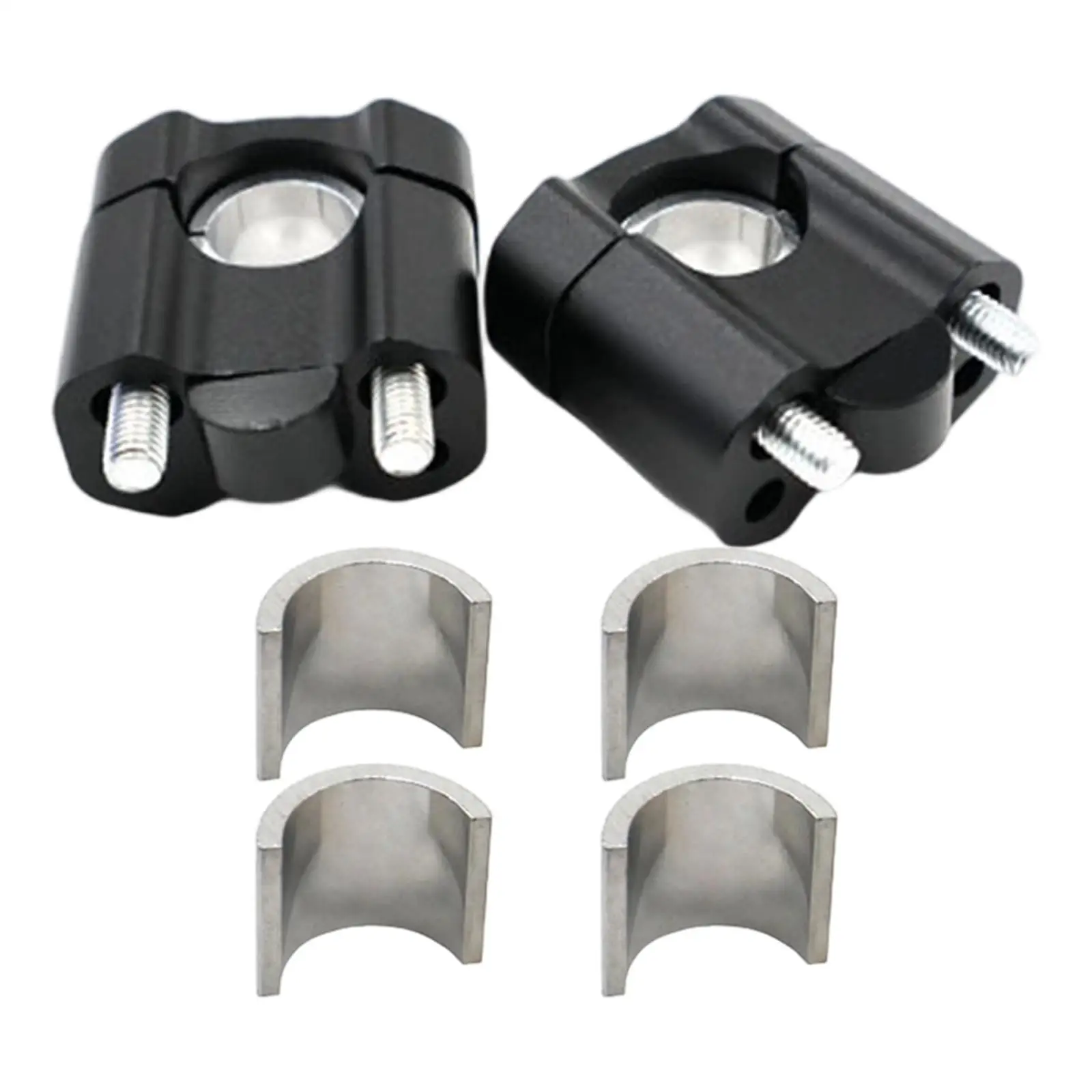 Generic Motorcycle Handle Bar Risers Modification Parts Replacement High Performance Handlebar Adaptor DIY Accessories