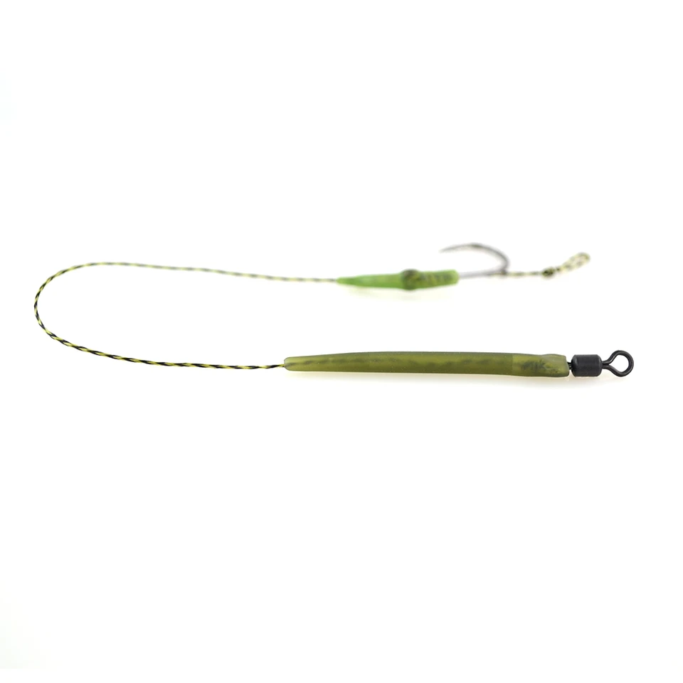 Anti Tangle Sleeves 30 Pièces Dark Green - Manchons Anti Enchevêtrement Pour Pêche à La Carpe
