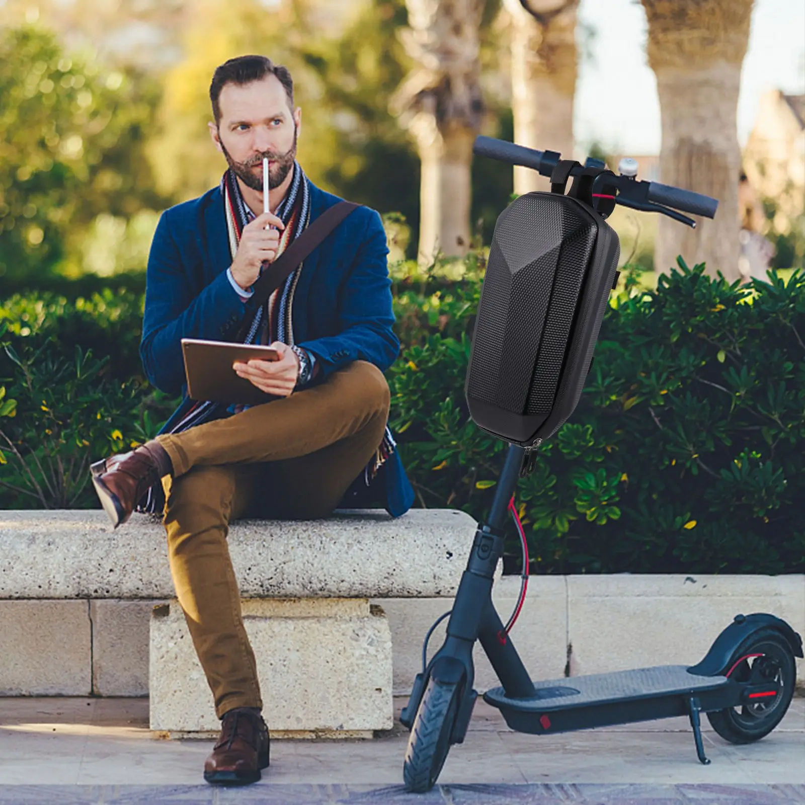 

Waterproof Handlebar Bag High Hardness Eva Material Scooter Bike Storage Pouch for Phone Repair Kit Cycling