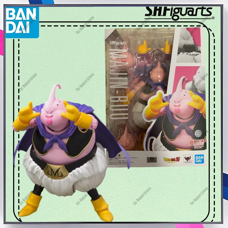 

Original BANDAI S.H.Figuarts SHF Majin Buu Good Reprint Dragon Ball Z in Stock Anime Action Collection Figures Model Toys