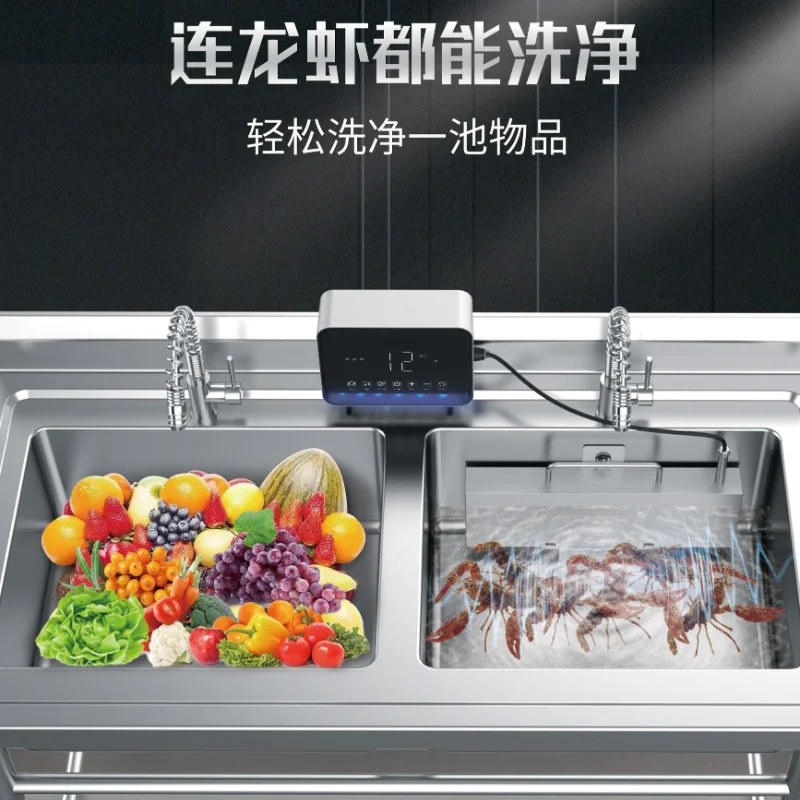 Commercial Intelligent Dishwasher Automatic Sink Machine Restaurant Independent Desktop Portable