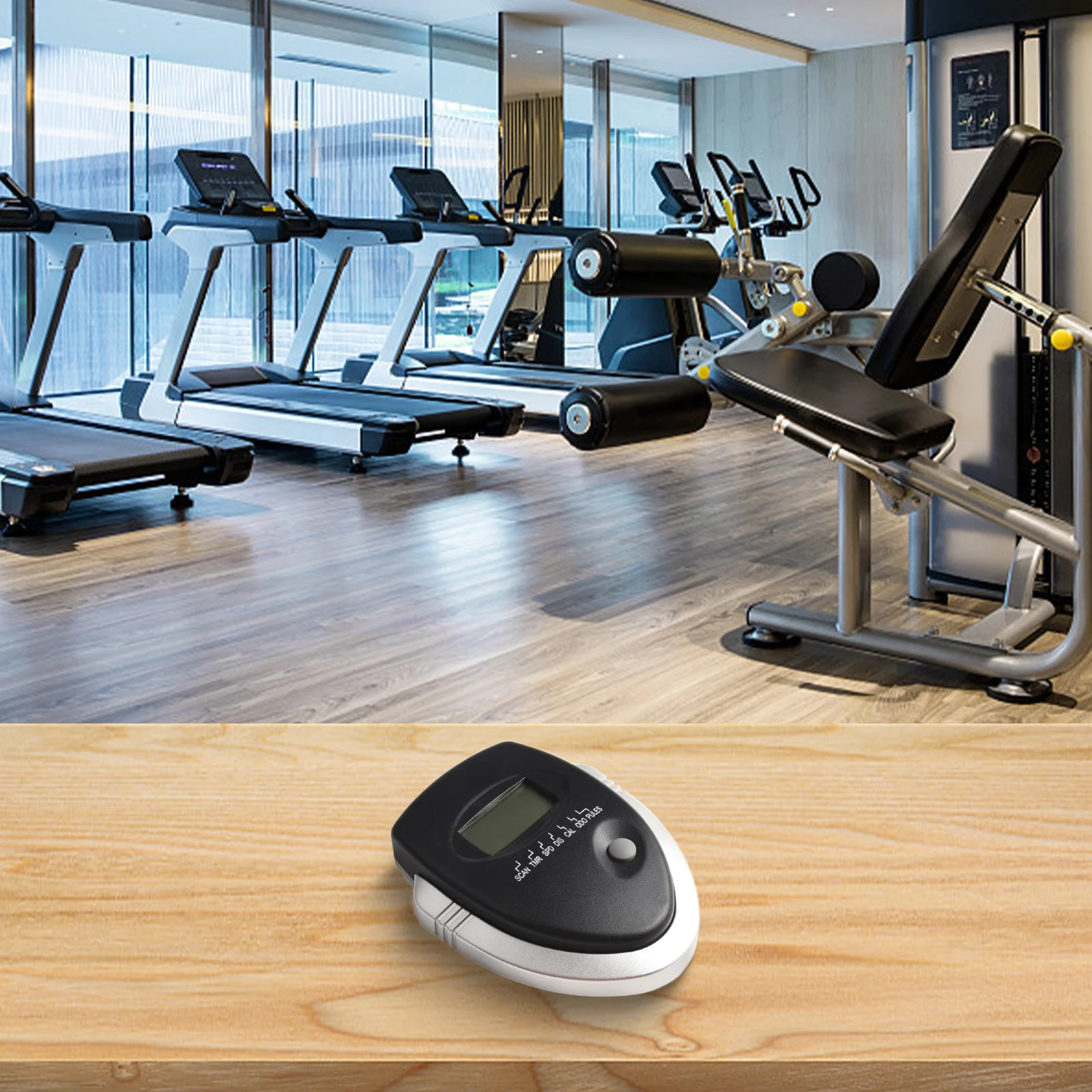 Features Made Of High Quality Function Scan Exercise Bike Counter Monitor LCD Plastic Speed Stationary Bike Calories Weight