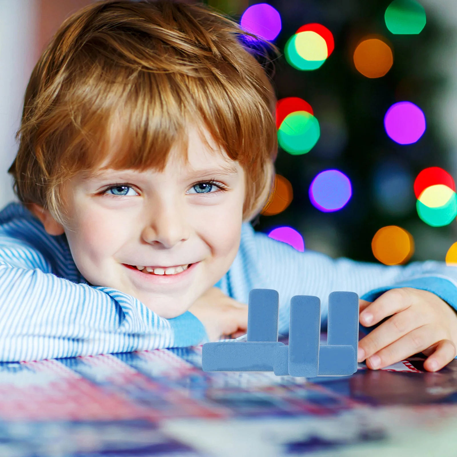 

8Pcs Portable Rubber Erasers Set Simple Style Functional Pencil Cleaning Erasers for Students Gift School Supplies