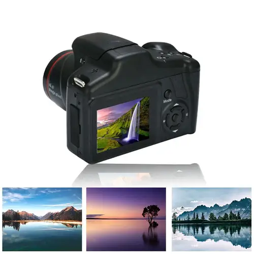 Cámara Digital de 16MP con pantalla LCD de 2,4 pulgadas, videocámara con Zoom Digital 16X, cámara Vlogging, grabadora de vídeo para fotografía