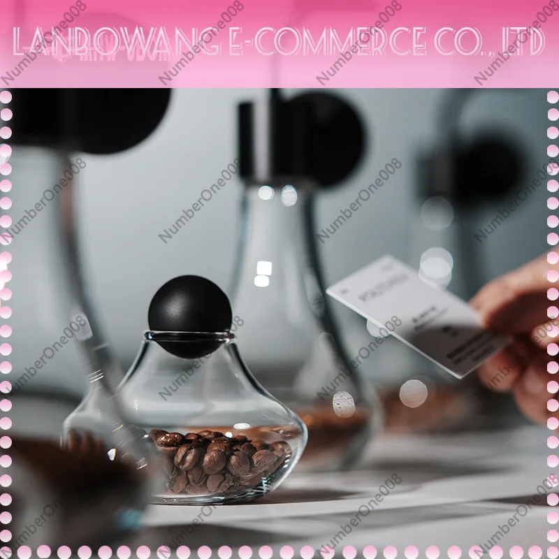 Coffee Smell Bottle Glass Sample Display Bottle for Beans Tea Leaves Essential Oil Perfume Storage