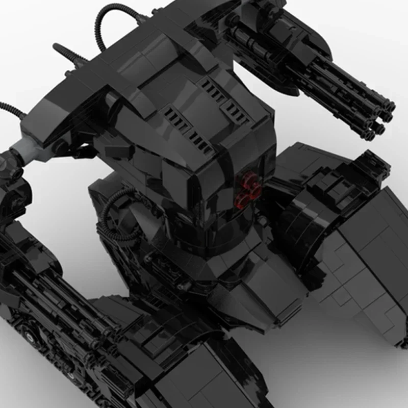 Moc Mattoni da costruzione Modello militare Mech Tank Hunter Killer X1 Tecnologia Blocchi modulari Regali Giocattoli di Natale Set fai da te Assemblaggio