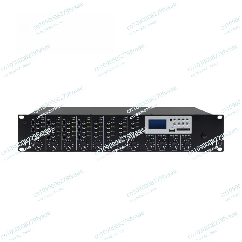 PP-6284 II/4450P مضخم صوت احترافي نظام الكاريوكي 8x4 جهاز مزج الصوت 450 واط * 4 مضخم طاقة رقمي مع مصدر الصوت