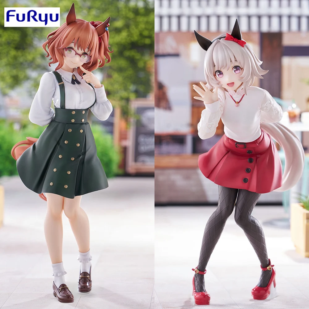 

В наличии: Коллекционные фигурки FuRyu Trio-Try-iT Pretty Derby — Керрен Чан и Астон Мэчан, ПВХ, 19 см и 21 см, аниме-модели, игрушки