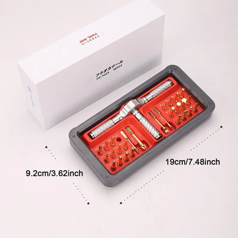 Imagem -06 - Ratcheting Screwdriver Bits Biela Conjunto de Chave de Fenda Retrátil Ferramentas Manuais de Chave de Fenda Ergonômico para Manutenção do Carro